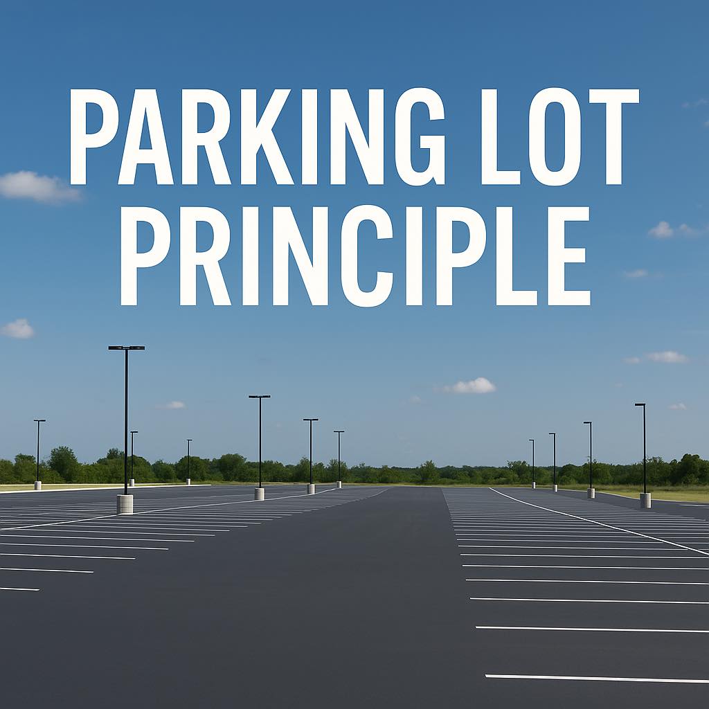 Paul Getter - 🧲 The “Parking Lot Principle” How One Empty... | Facebook
