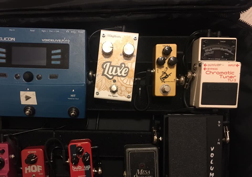 What is a Mosky Golden Shower pedal with GE diodes?