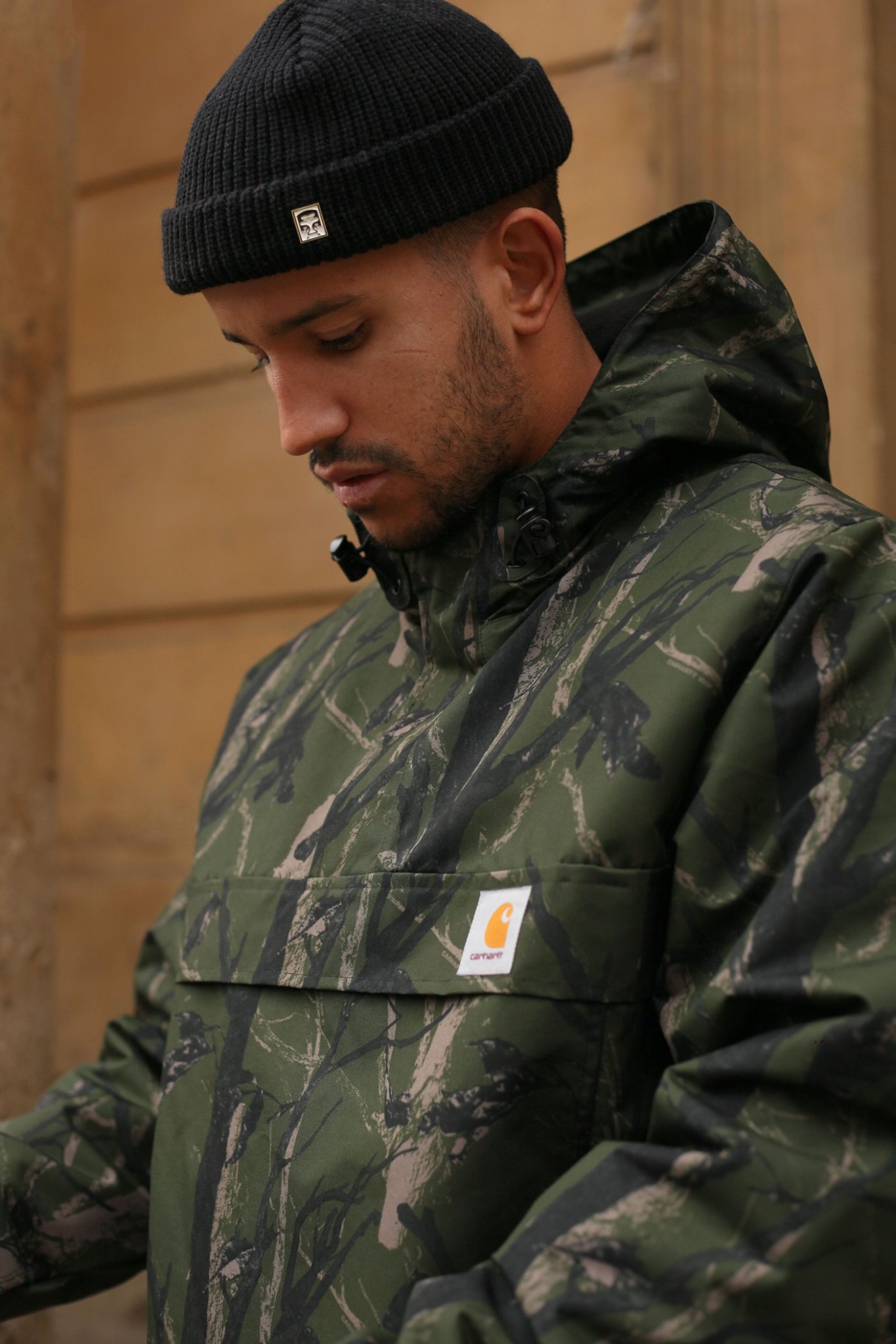 Carhartt Nimbus Pullover Camo Tree Green is now available in-store 