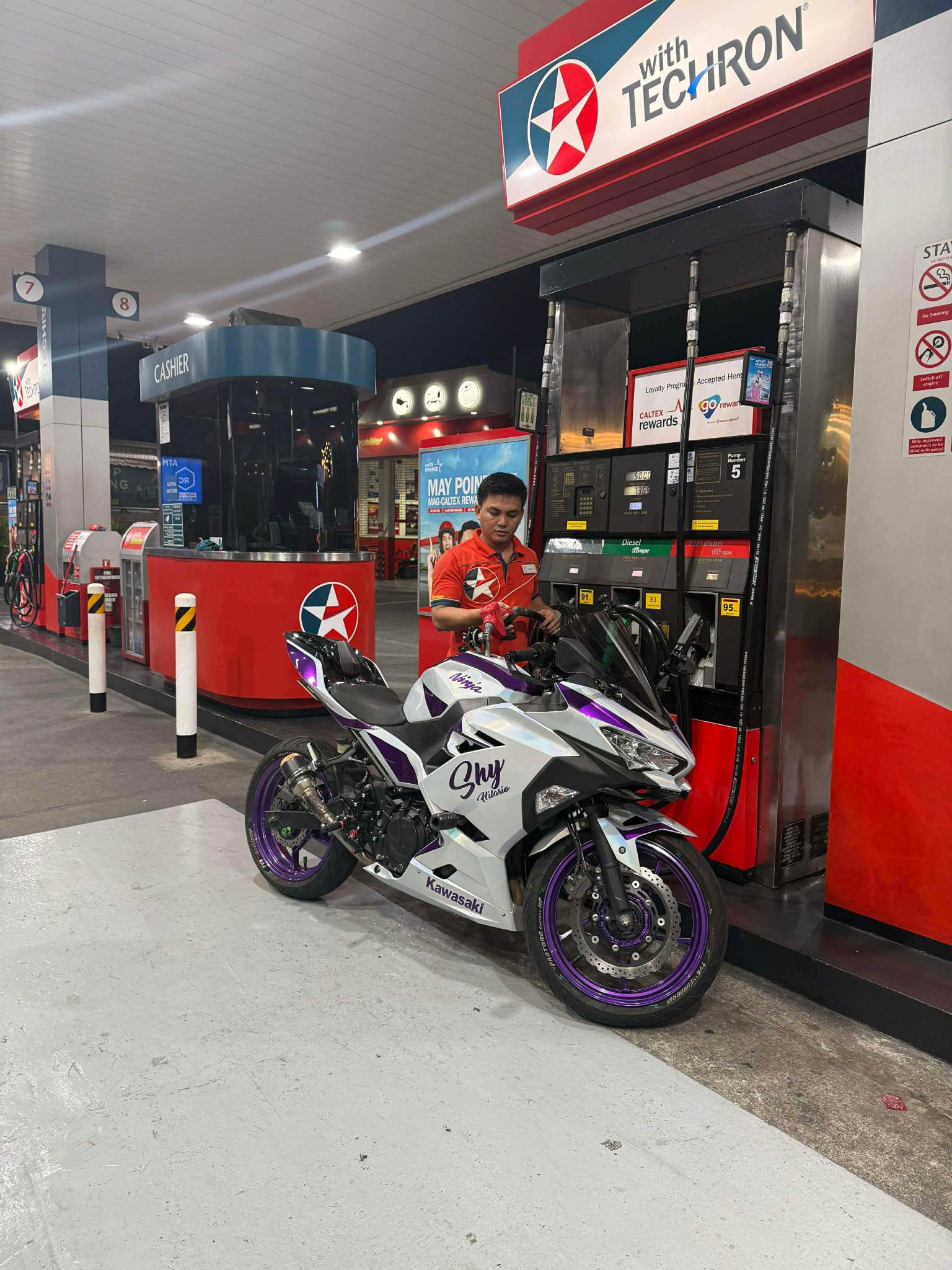Ninja 400 cash only Rush rush 2024 model 17k odo - arashi shifter