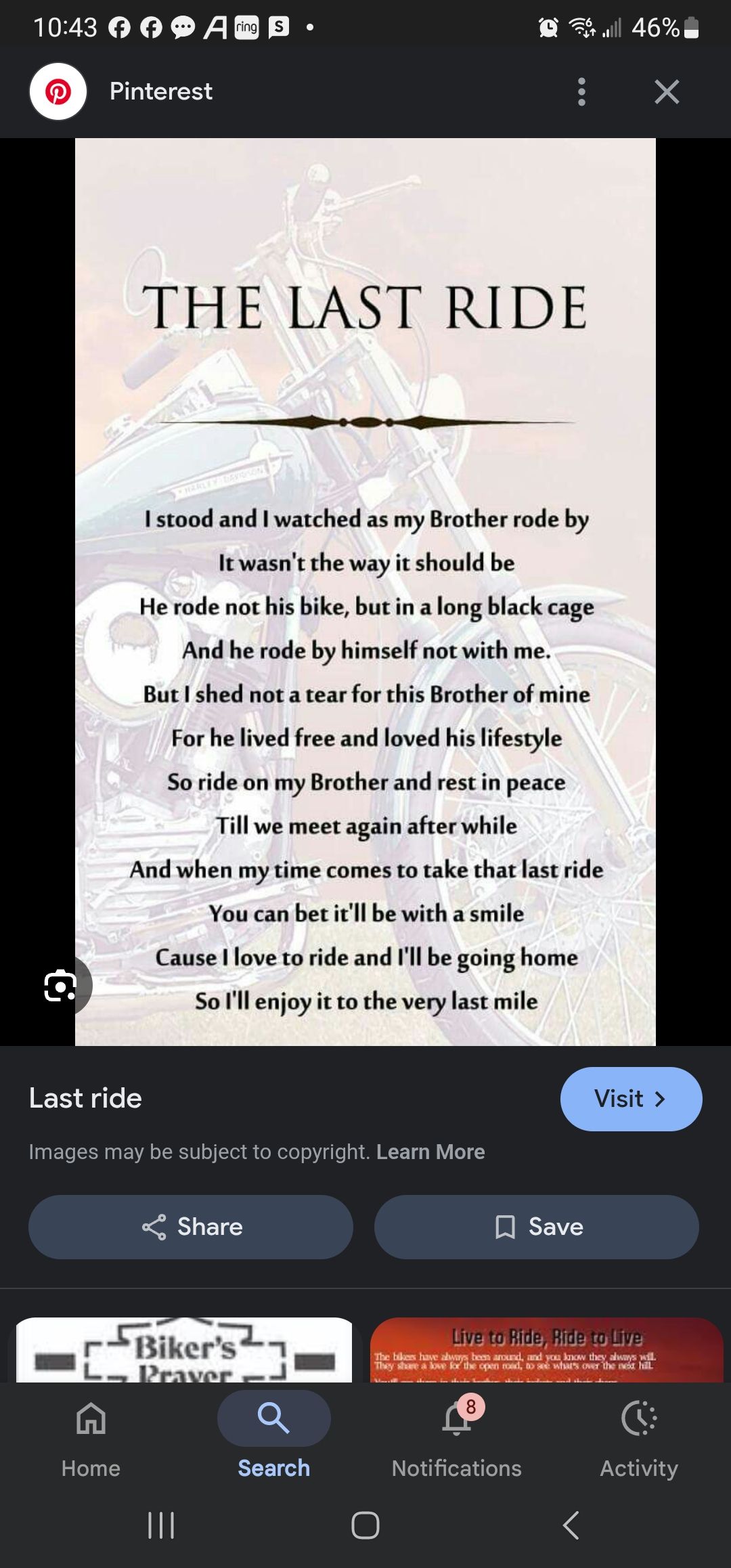 Zachary Hill - I love you brother and until we ride again | Facebook