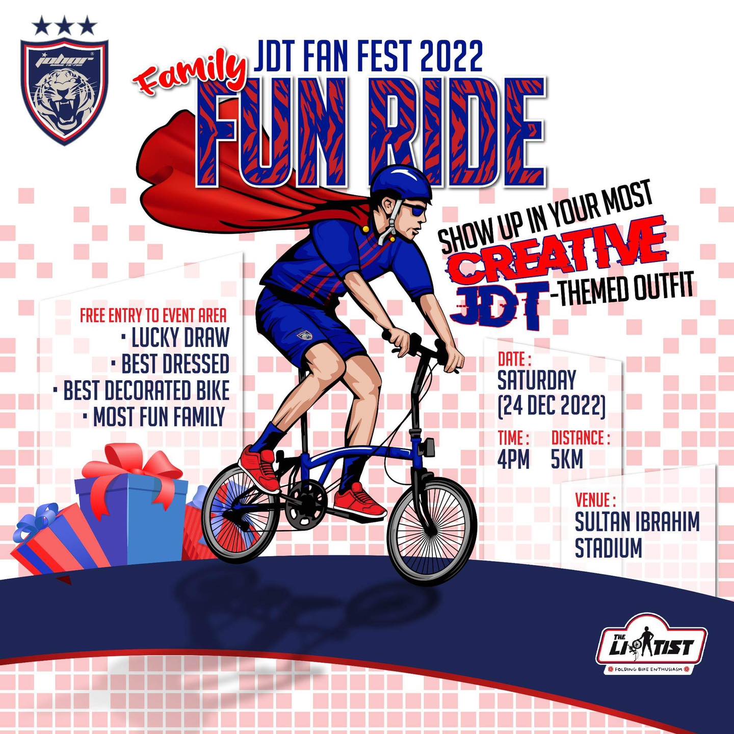 JOHOR - FAMILY FUN RIDE — JDT FAN FEST 2022 Ajak ahli keluarga anda dan ...