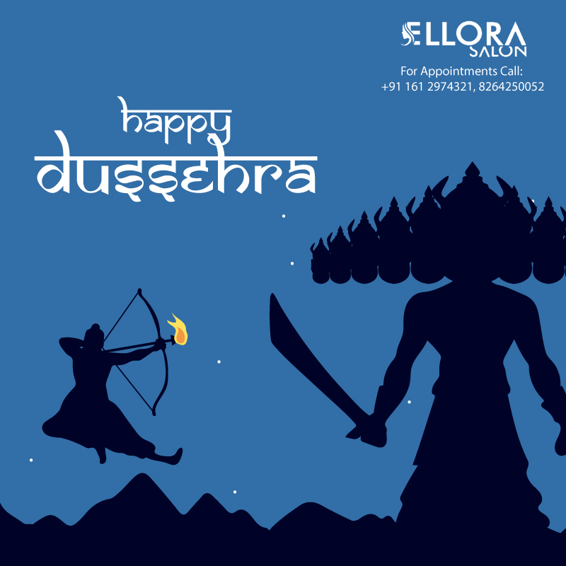 Ellora Salon - May this Dussehra burn all your worries... | Facebook