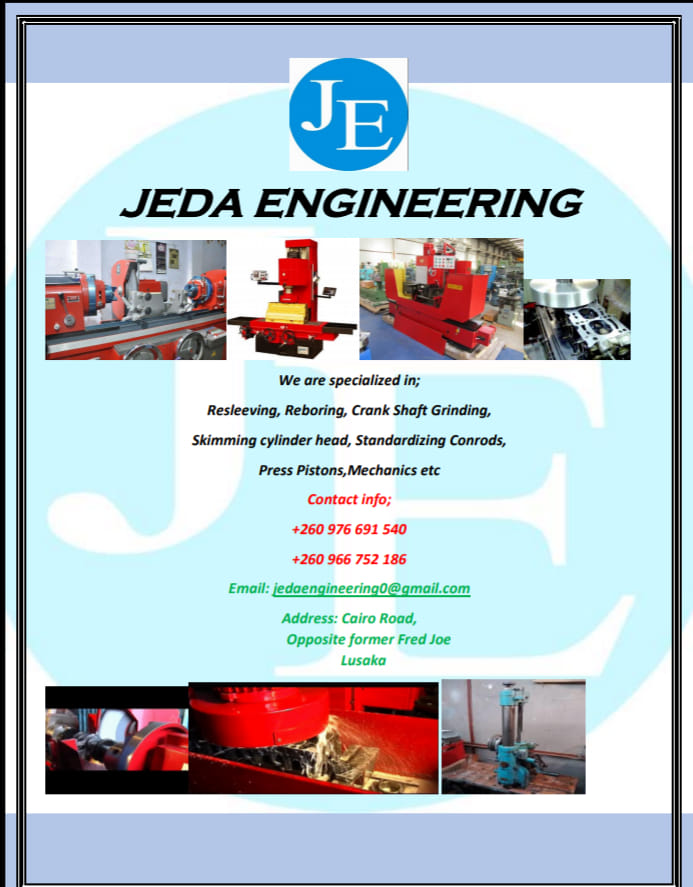 JEDA Engineering | Lusaka