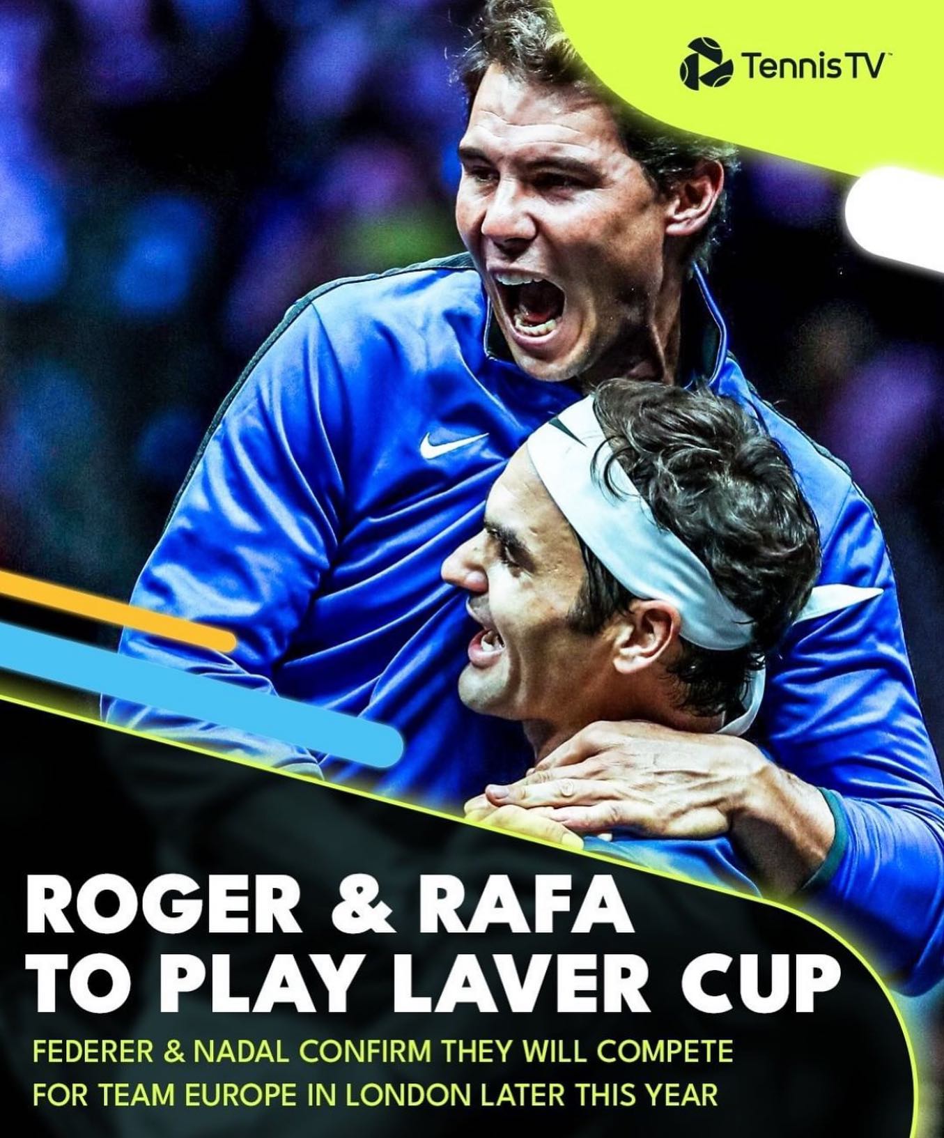 Pride in Tennis - Just confirmed Roger and Rafa to play...