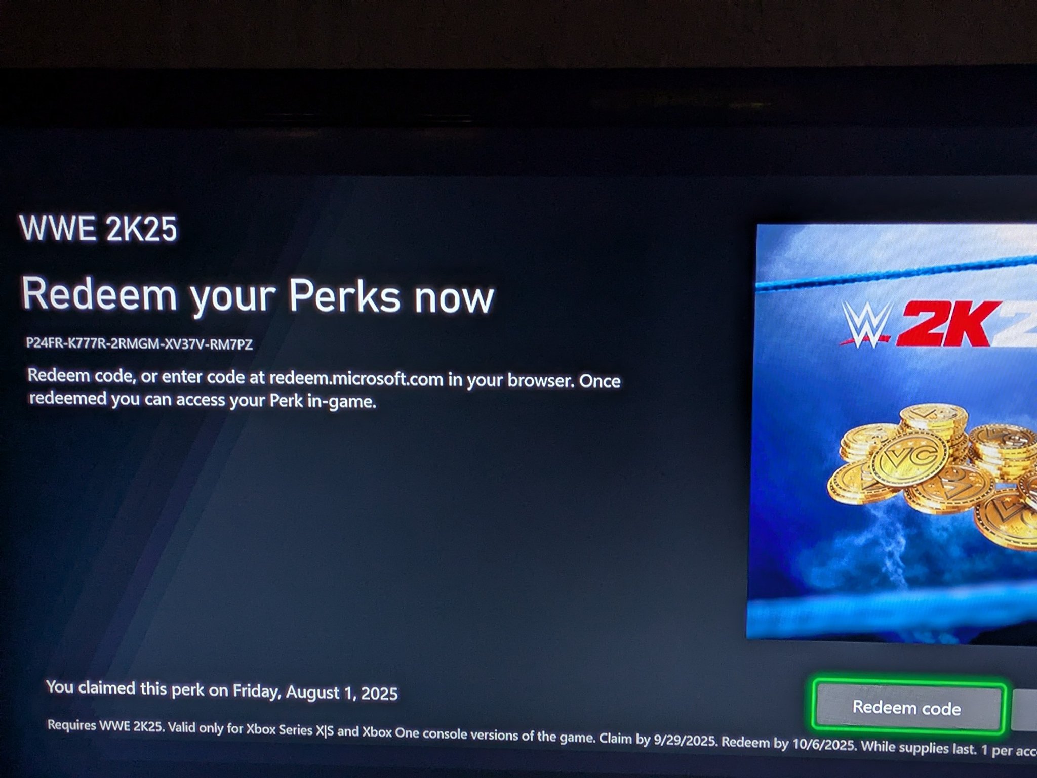 Xbox Gaming Community | To any WWE 2k25 players I don't need this enjoy ...