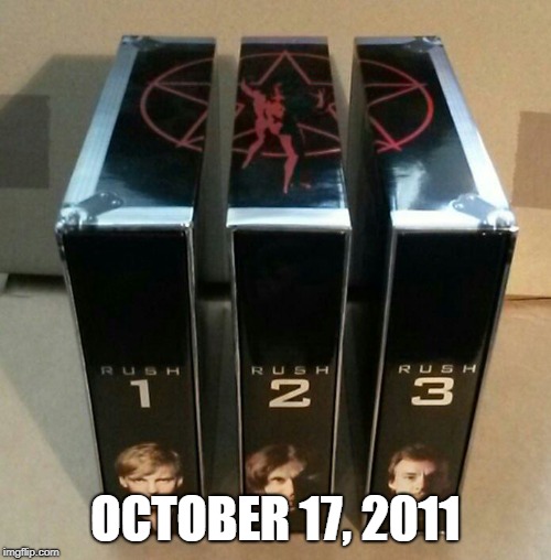 Rush fan shares collection of Sector CD box sets