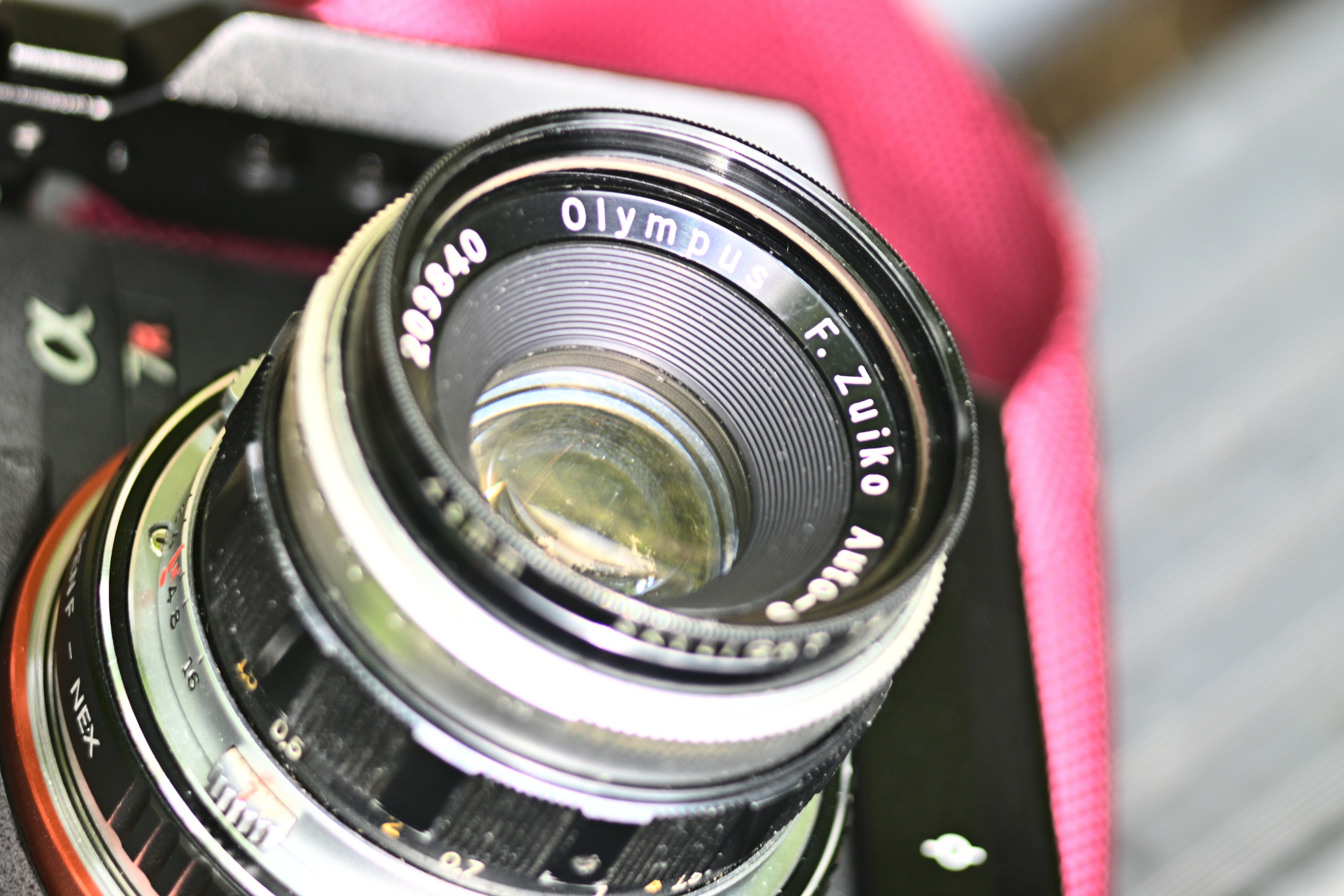 Olympus F Zuiko Auto S 38mm f/1.8 lens review on Sony A7R II