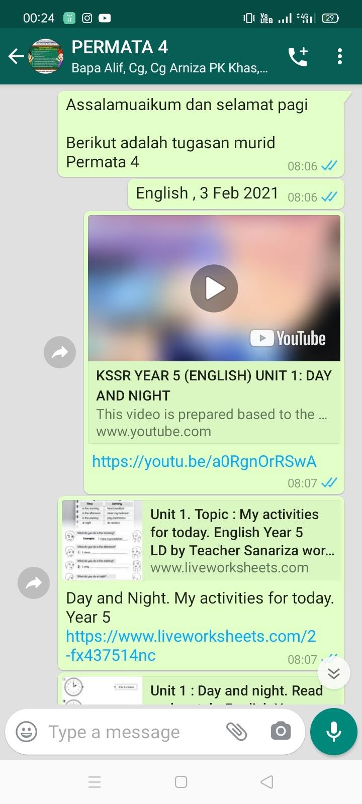 Pdpr Permata 4 English Year 5 Ppki Sk Jalan Baharu Facebook