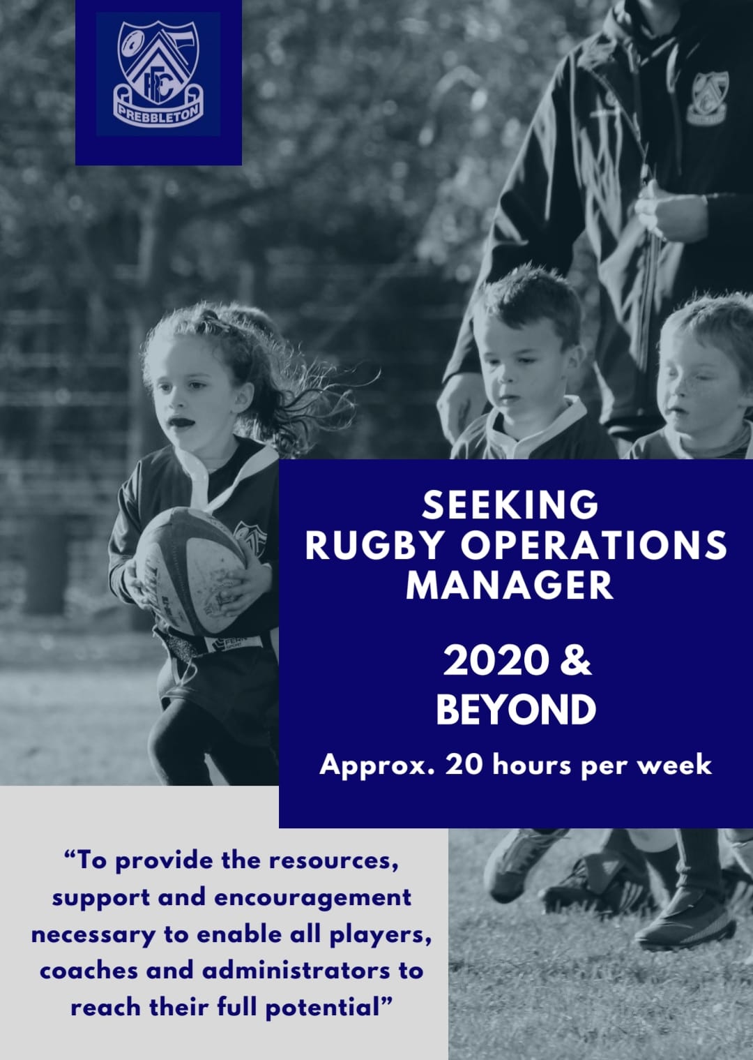 Prebbleton - Due to Toddy stepping down as Rugby Operations Manager at ...