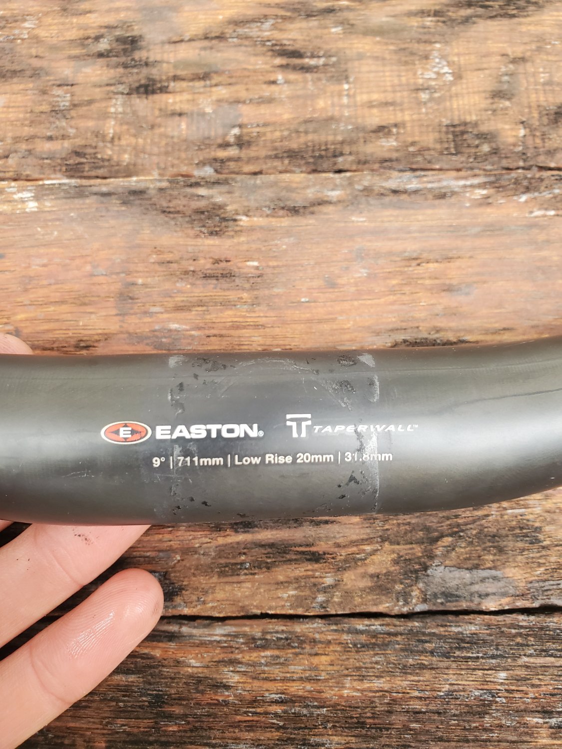Easton Haven Carbon Riser Handlebars - 31.8 --711mm --20mm Rise