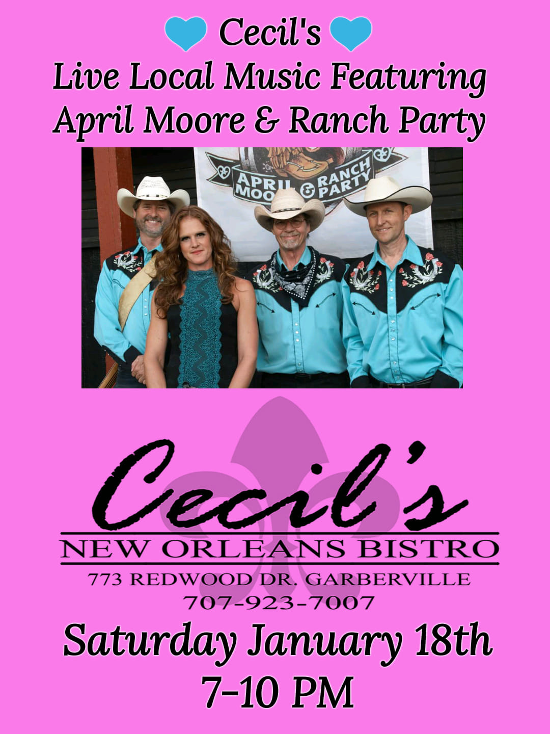 April Moore & Ranch Party