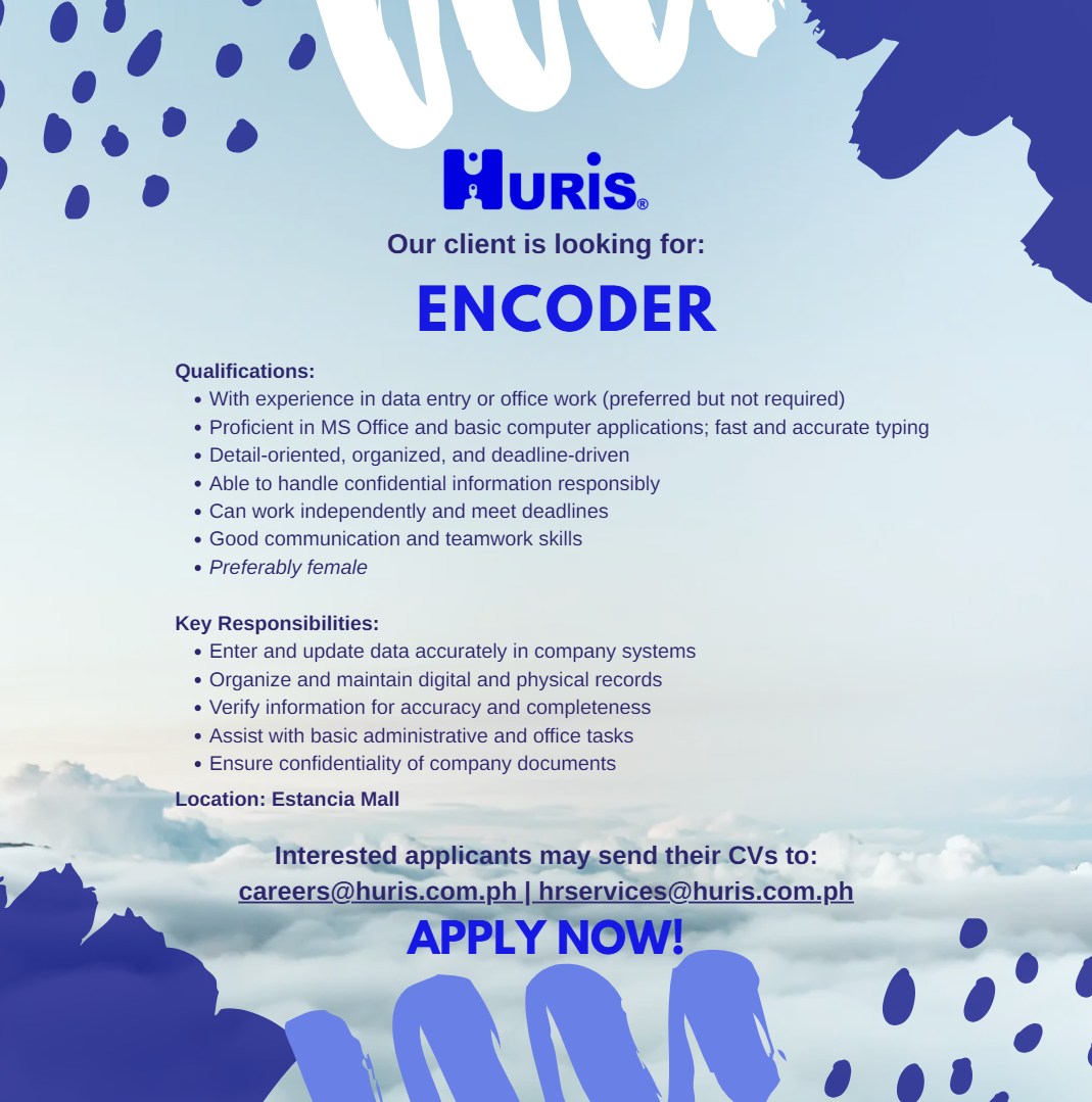 JOB HIRING PHILIPPINES | **HIRING ENCODER | Facebook