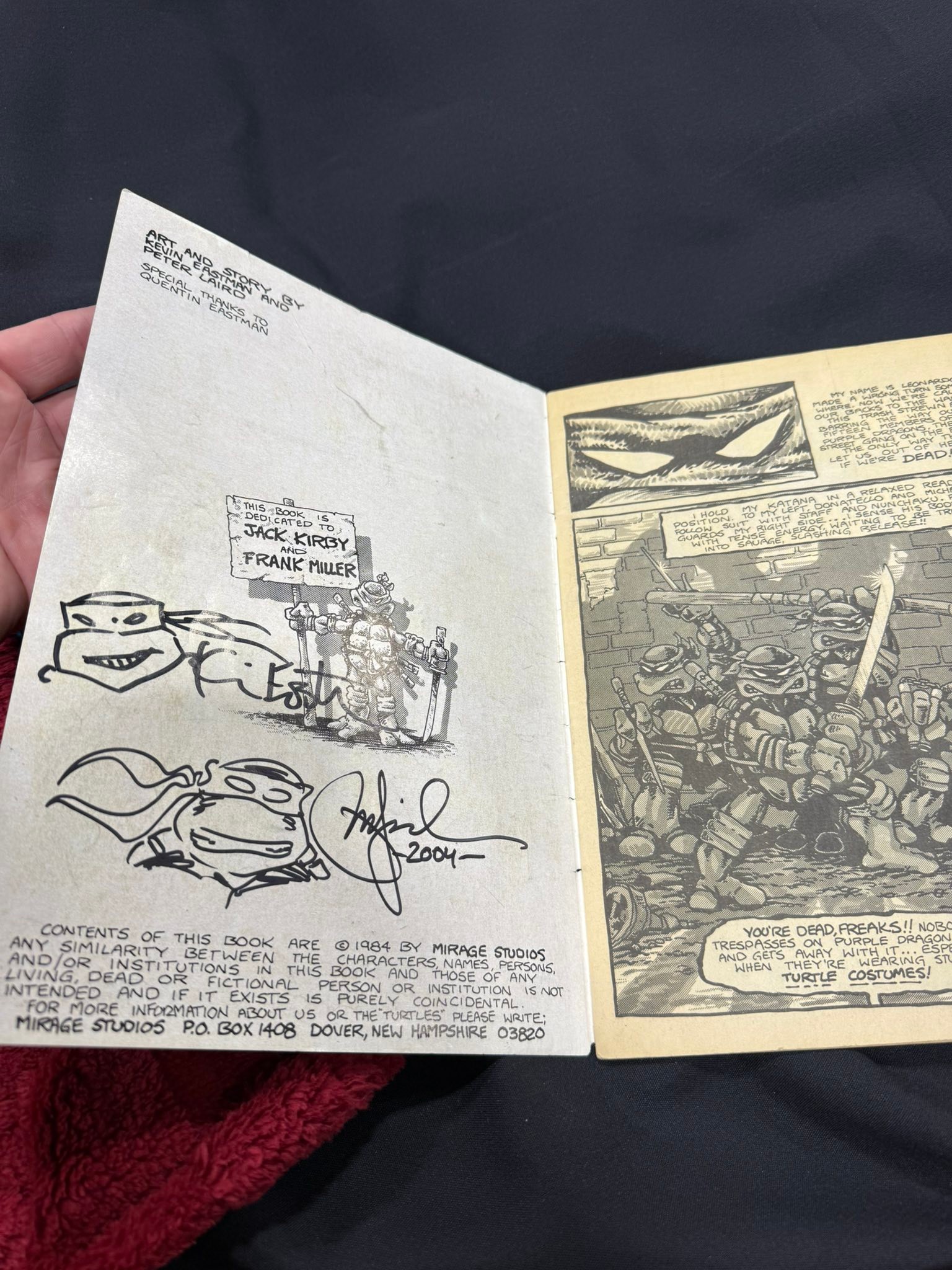 I got to hold an absolute grail today. #1 first print with the