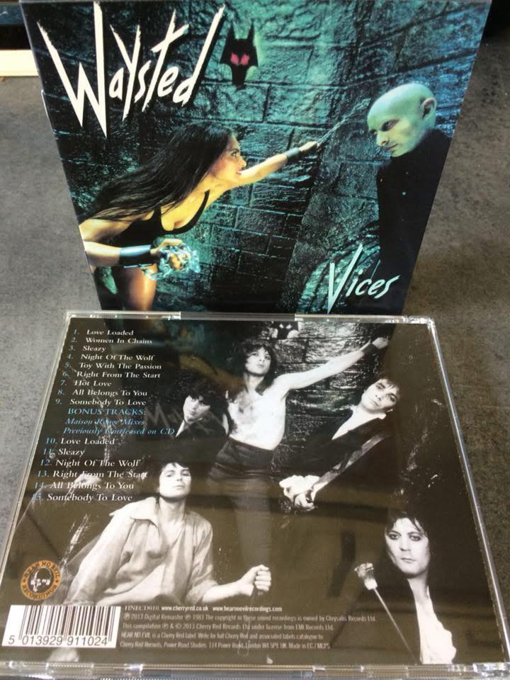 Waysted's debut album Vices