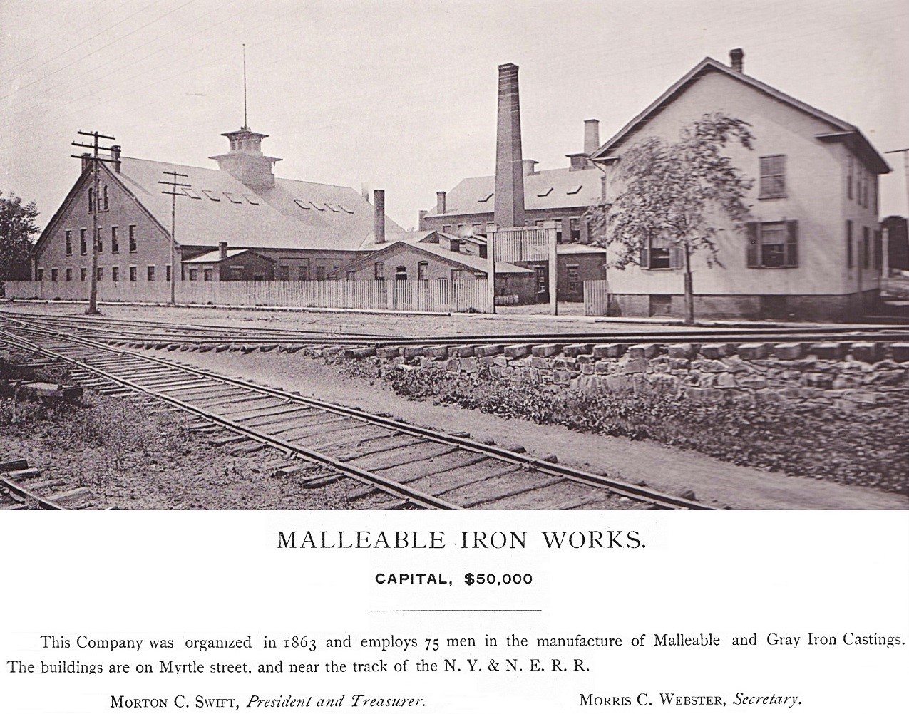 Remaining portions of the original malleable iron fittings company