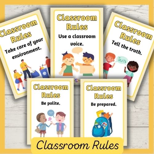 Display the 'Classroom Rules'... - Primary Resource Rack | Facebook