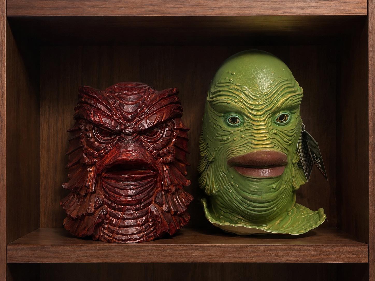 大アマゾンの半魚人』クリス・ウェラス原型 ガレージキット 着色済み完成品