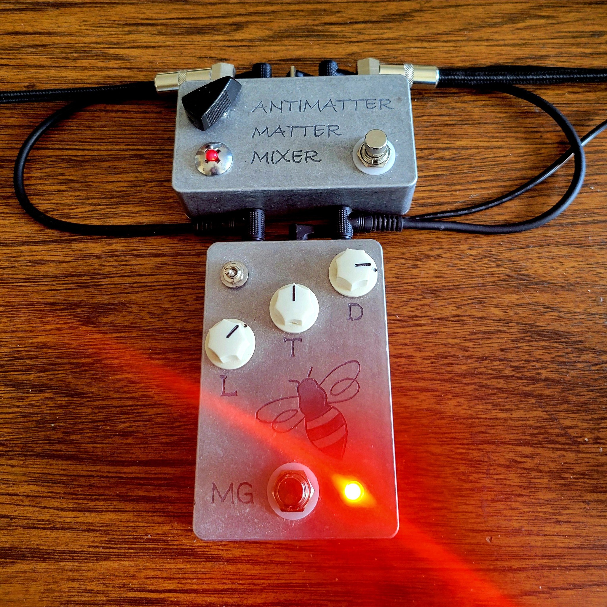 JHS Morning Glory clone overdrive pedal build by Putrid Electronics