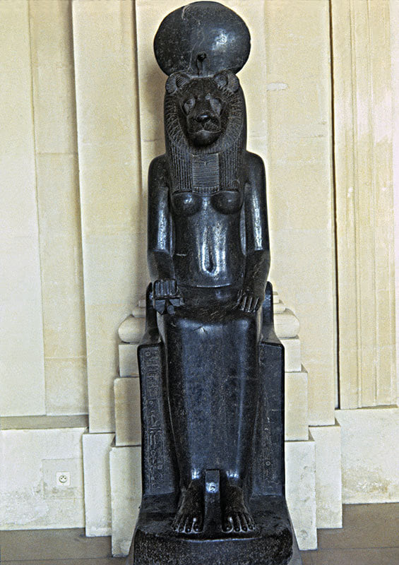 Egypt Museum - Statue of the Goddess Sekhmet Colossal...