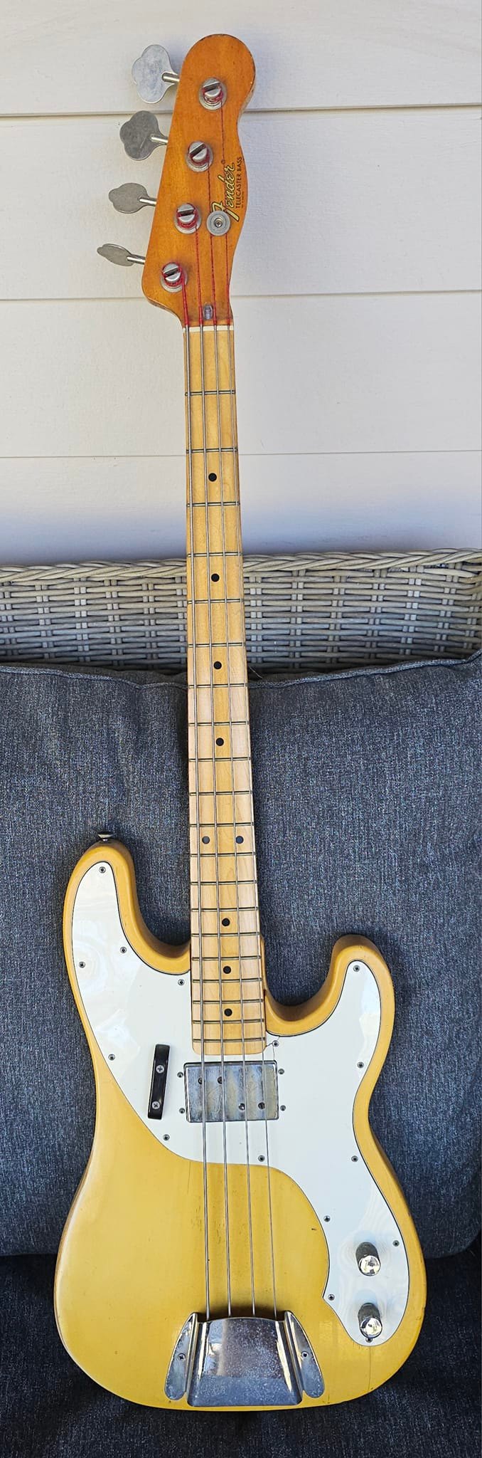 1973 Telecaster bass with original repro machine heads