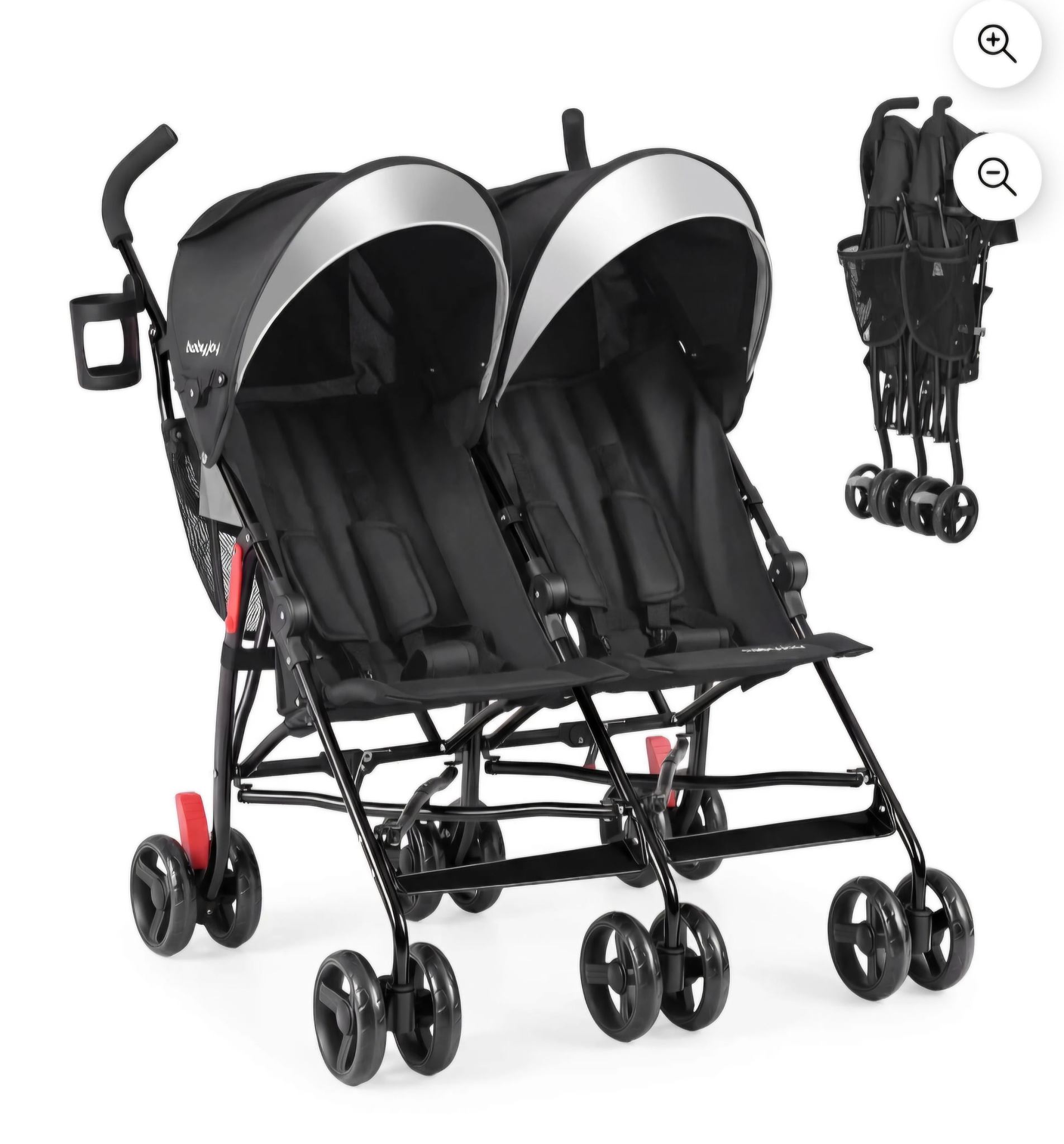 maxi cosi car seat sun shade canopy Manito Extender/Auxiliary for (Charcoal Grey) : Baby color-red-tape comfort and ease of EM MOTO | AGV Kit Size (total volume A+B):64 fl. oz.