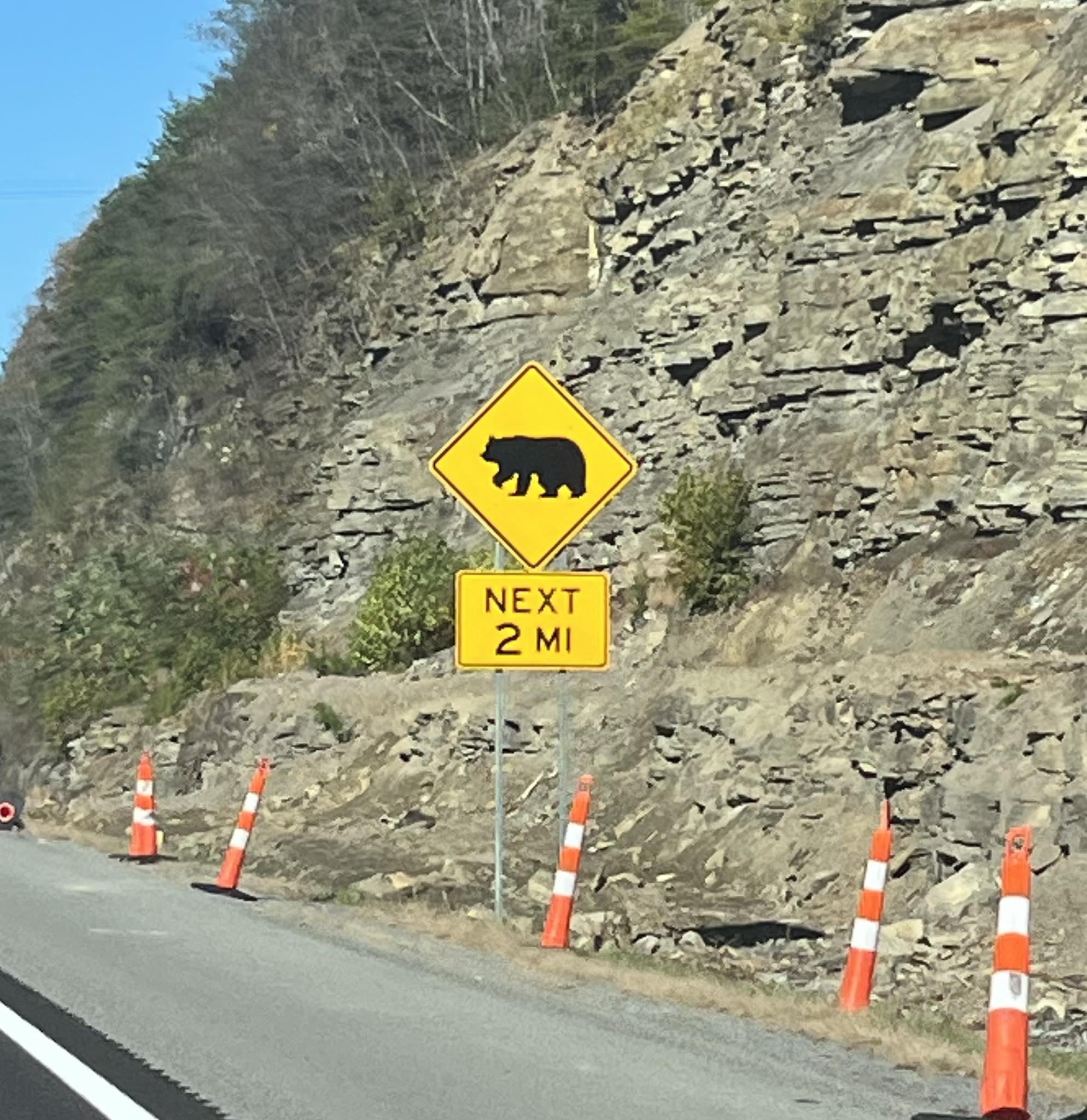 Steven - 10-15-2025, I-64 Westbound near the Alta Exit! First Sign I’ve ...