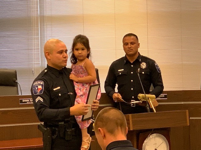 Congratulations to Sergeant... - Sherman Mayor David Plyler