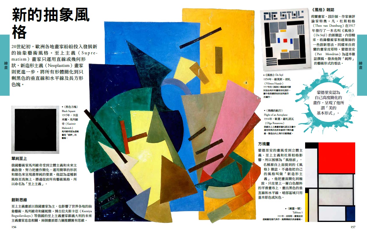 國家地理雜誌 - 【抽象藝術】 20世紀初，歐洲各地畫家紛紛投入發展新的抽象藝術風格。至上主義（ Su p r e... | Facebook