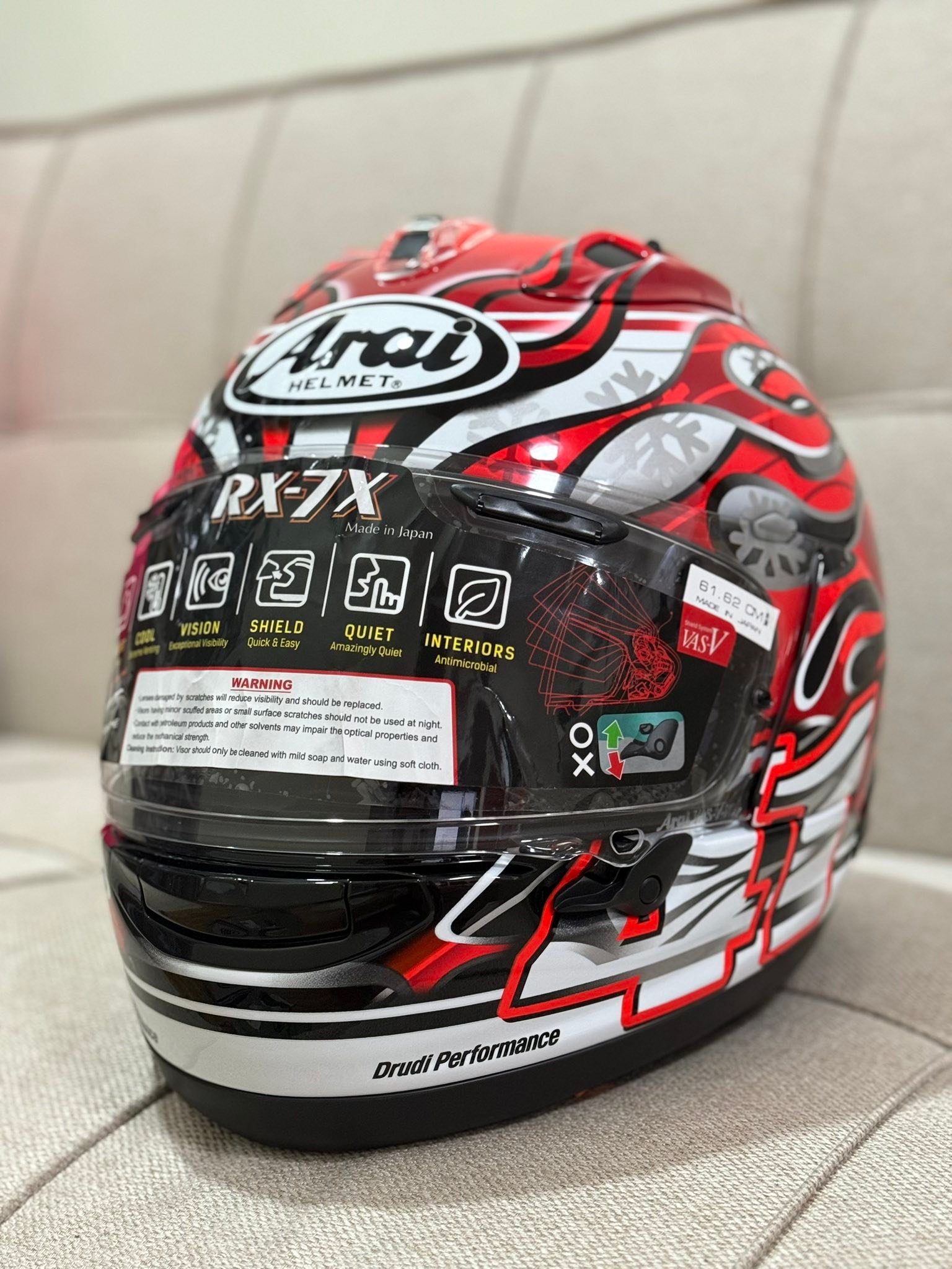 Arai rx7x haga gp helmet for sale