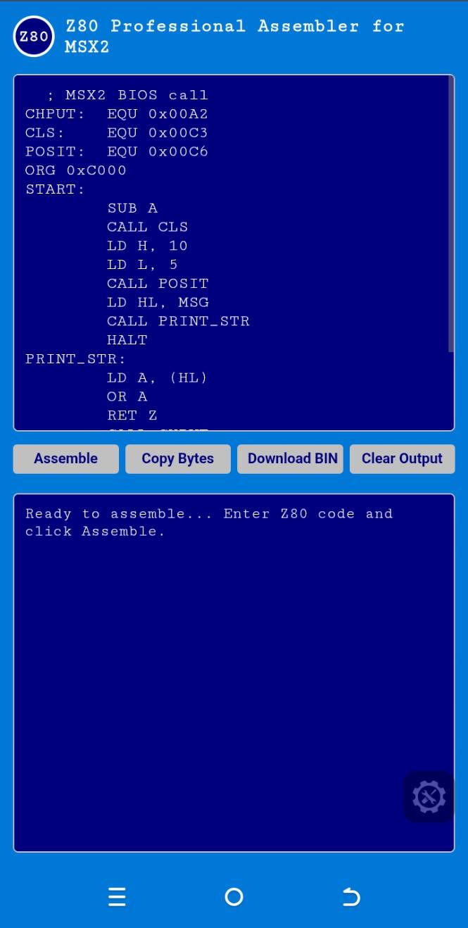 MSX France | Z80 Assembler for MSX2 | Facebook