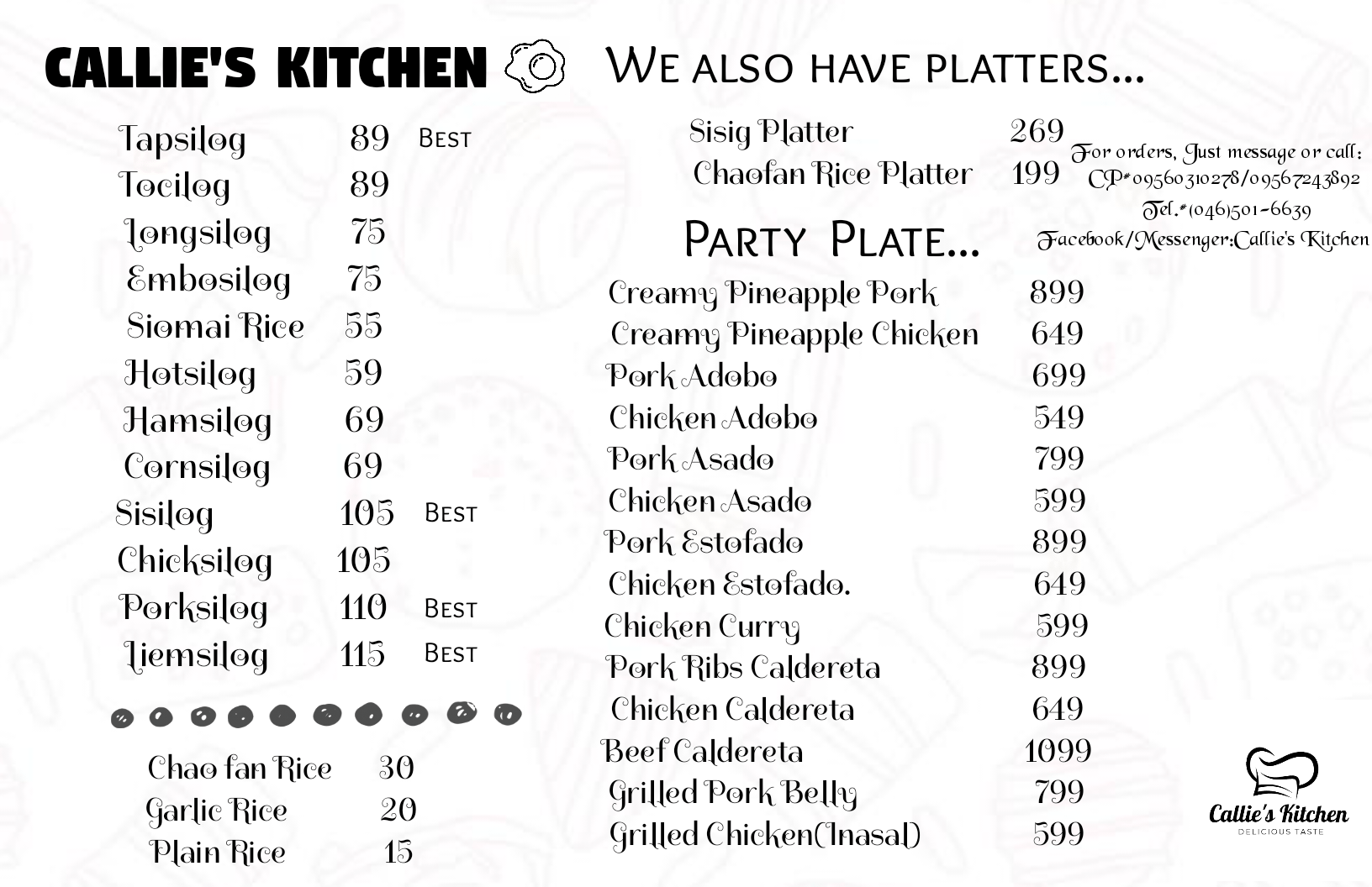 Callie's Kitchen | Imus