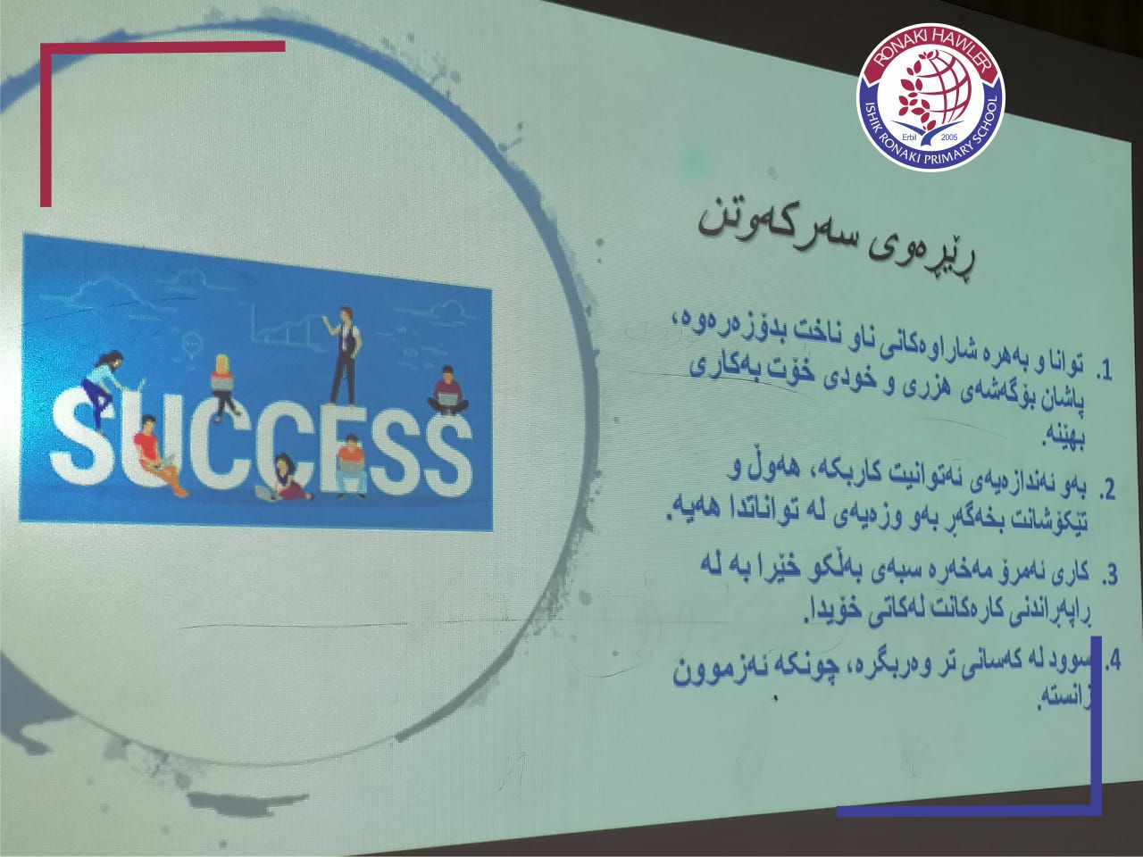 پێشکەشکردنی سیمینارێک... - Ishik Ronaki International School | Facebook