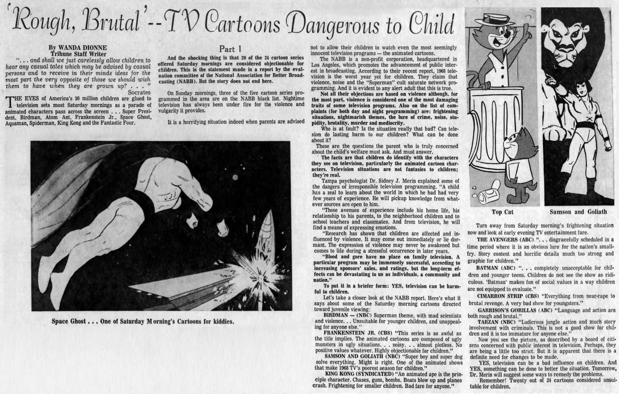 Cartoon Research | The Tampa Tribune (March 26, 1968) | Facebook
