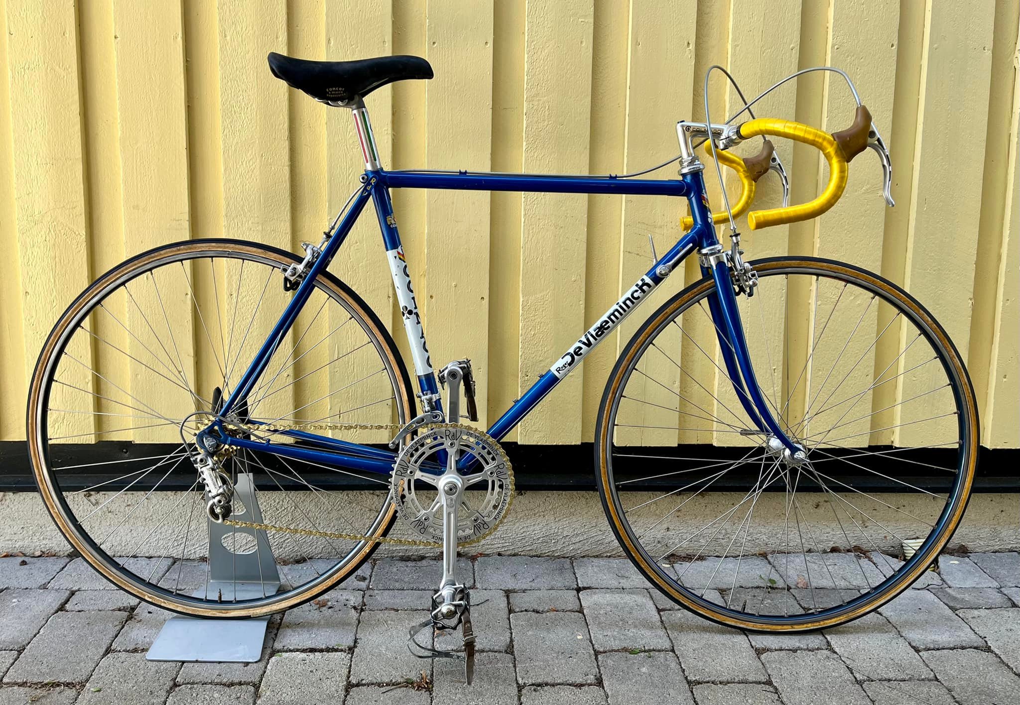 Potence Vintage 3TTT Colnago Tricolore - Argent, 110 Mm, Type Quill, Pour Vélo De Route
