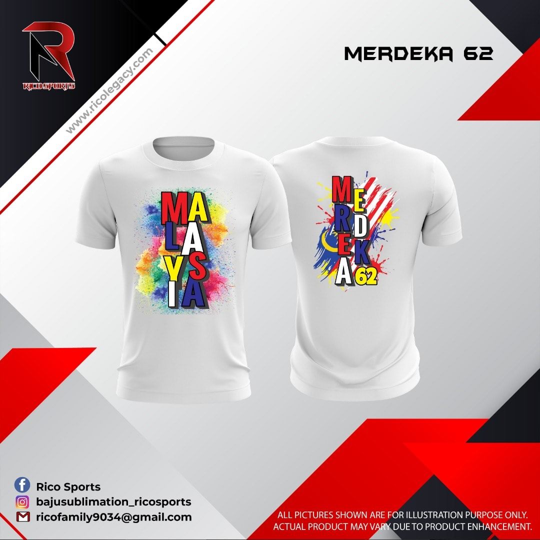 Rico Sports - Sempena Merdeka PROMOSI SUBLIMATION MERDEKA... | Facebook