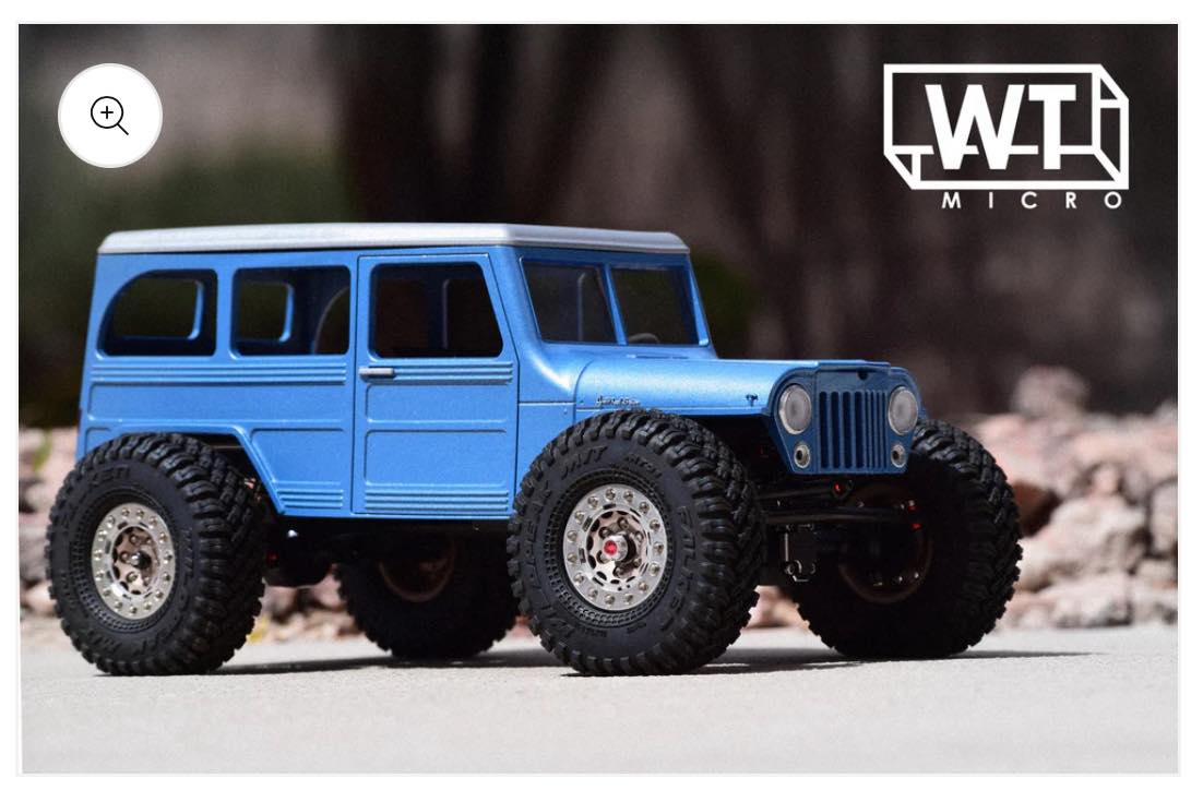 ラジコン・ドローン ミニッツ4x4用ウィリスMBボディ