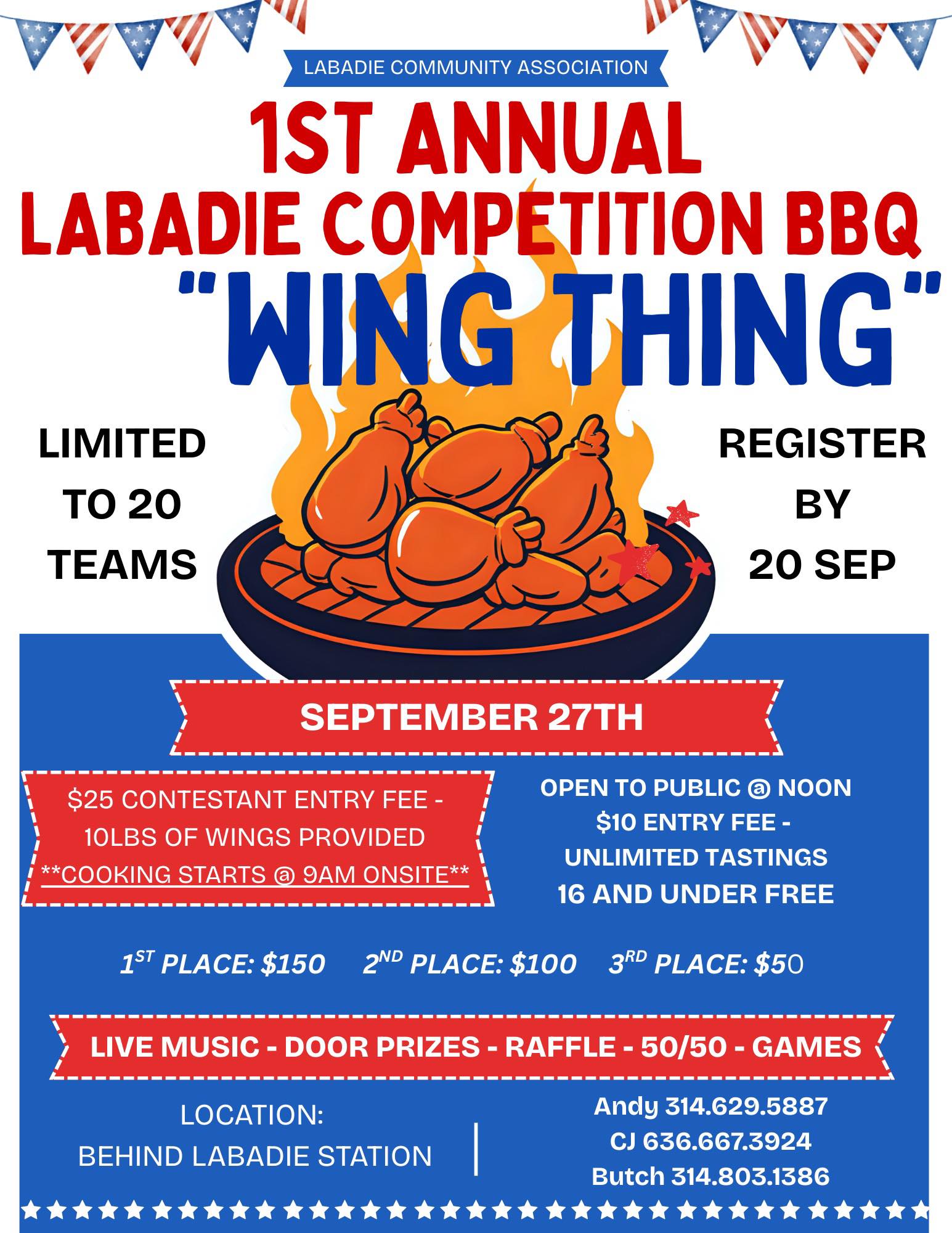 WingStand and The Shop are teaming up! Join us for a Block Party