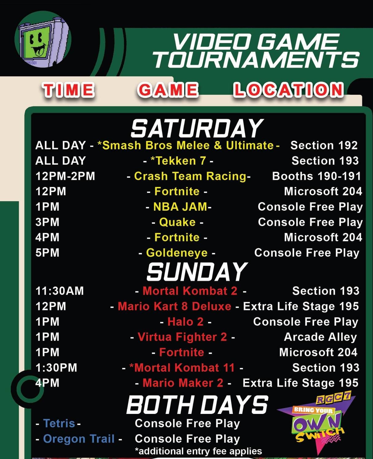 RetroGameCon - A sneak peek at a page out of our program! Our video ...