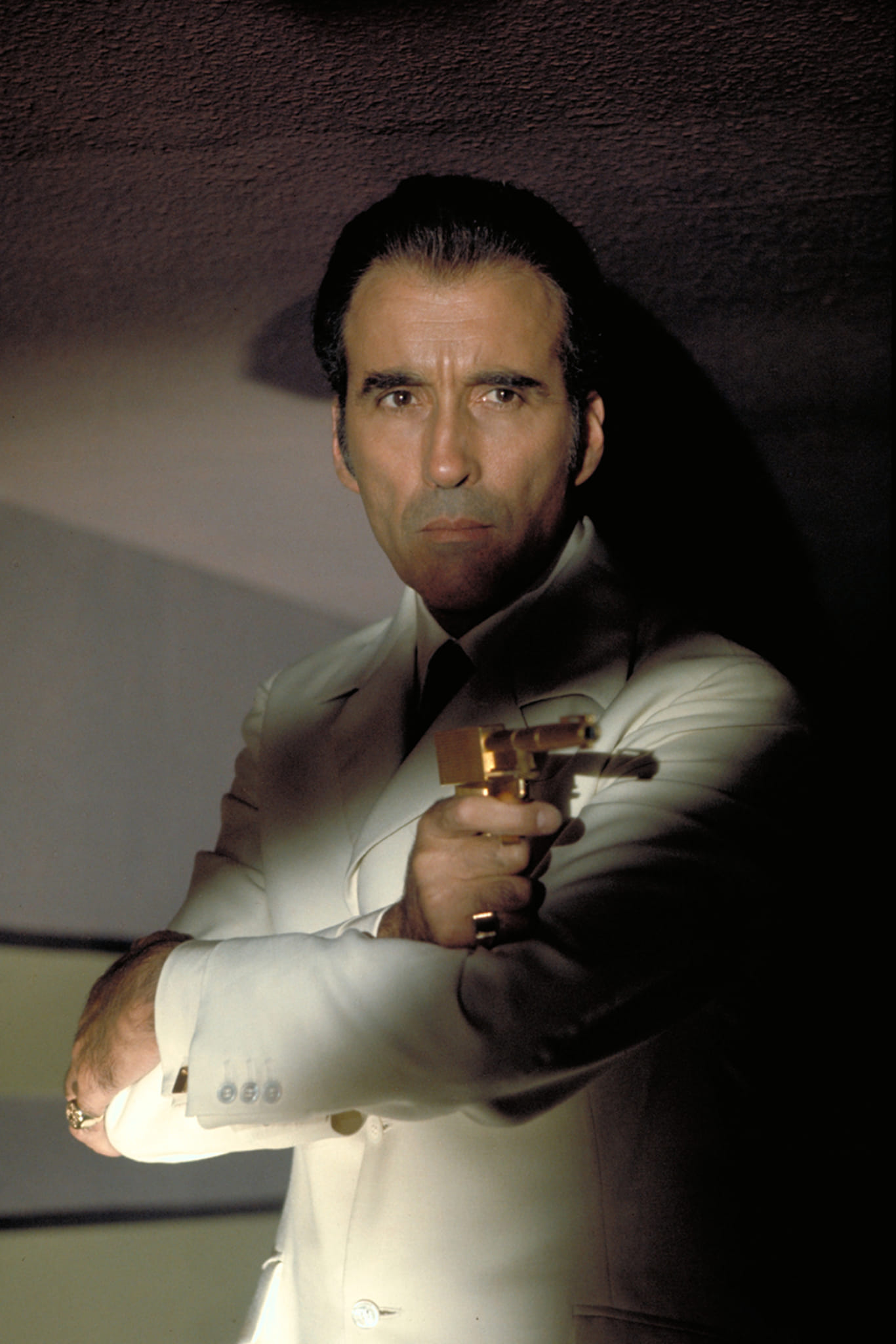 Christopher Lee played the role of Francisco Scaramanga, the