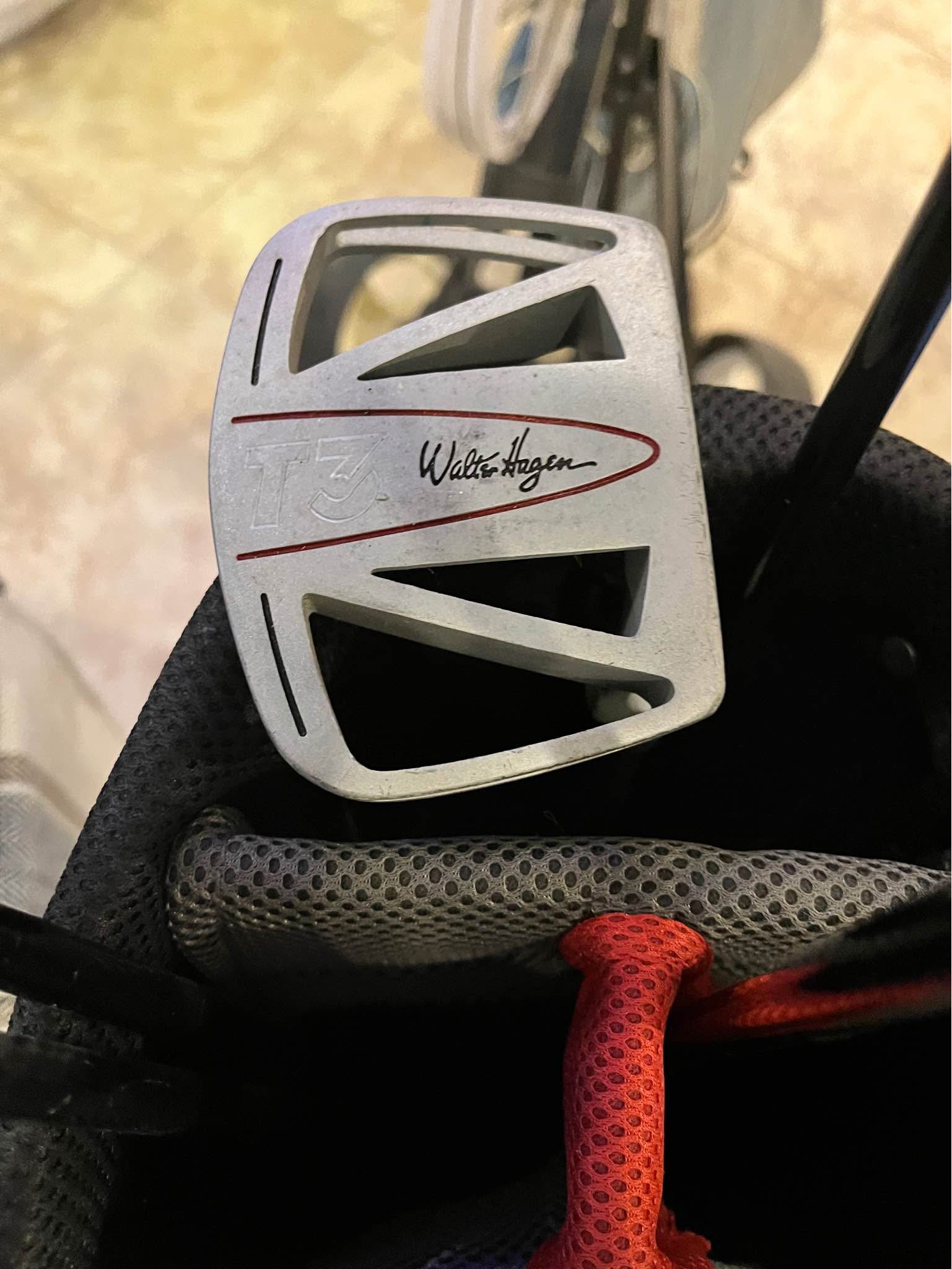 Walter Hagen Golf Clubs complete set 1 +3 thru 9 + pitching wedge ...