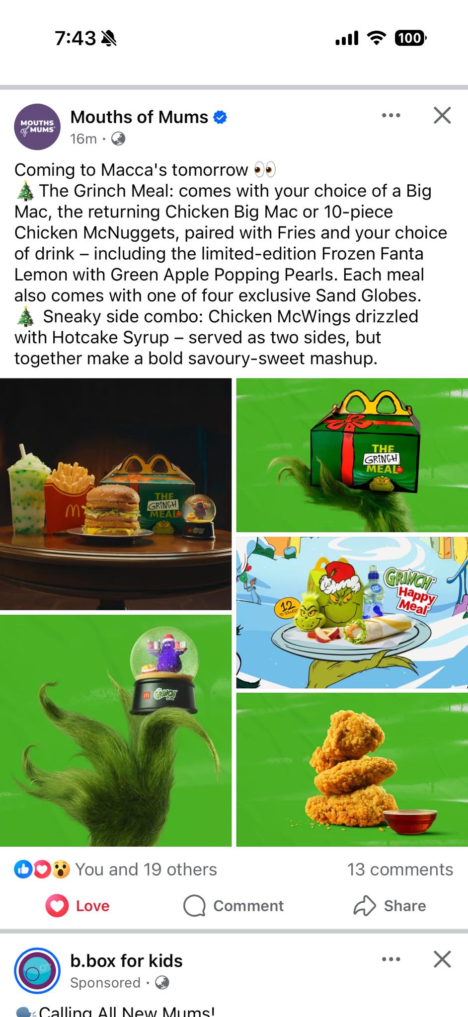 McDonald's Australia 🙌🏻, can't wait to see the snow globe