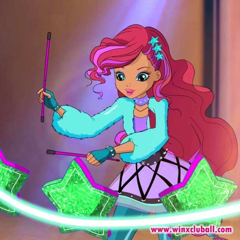 Winx Club All - Aisha loves drums. Do you play any musical instrument ...