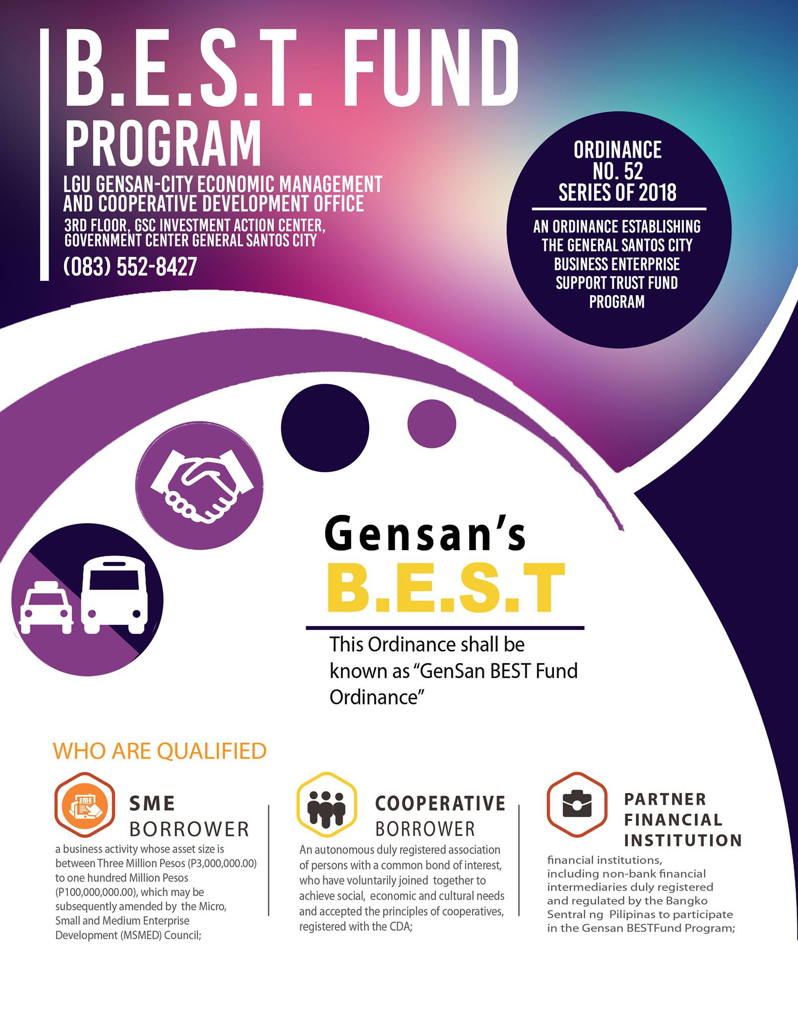 Best Fund Enterprise Support Trust Fund known as Gensan B.E.S.T. Fund ...