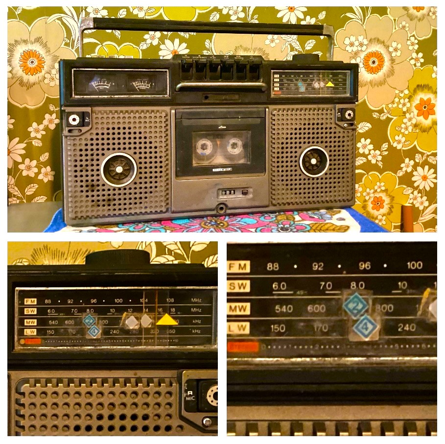 70s Vintage 1978 JVC Radio/TV/Cassette Recorder Model 3070