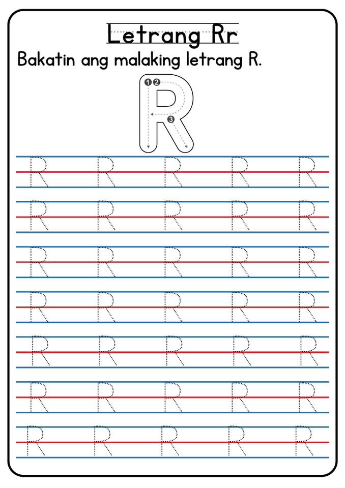 KINDERGARTEN WORKSHEETS & RESOURCES👨‍👩‍👧‍👧 | Ultimate A to Z Workbook ...