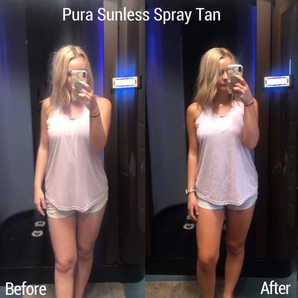 pura spray tan