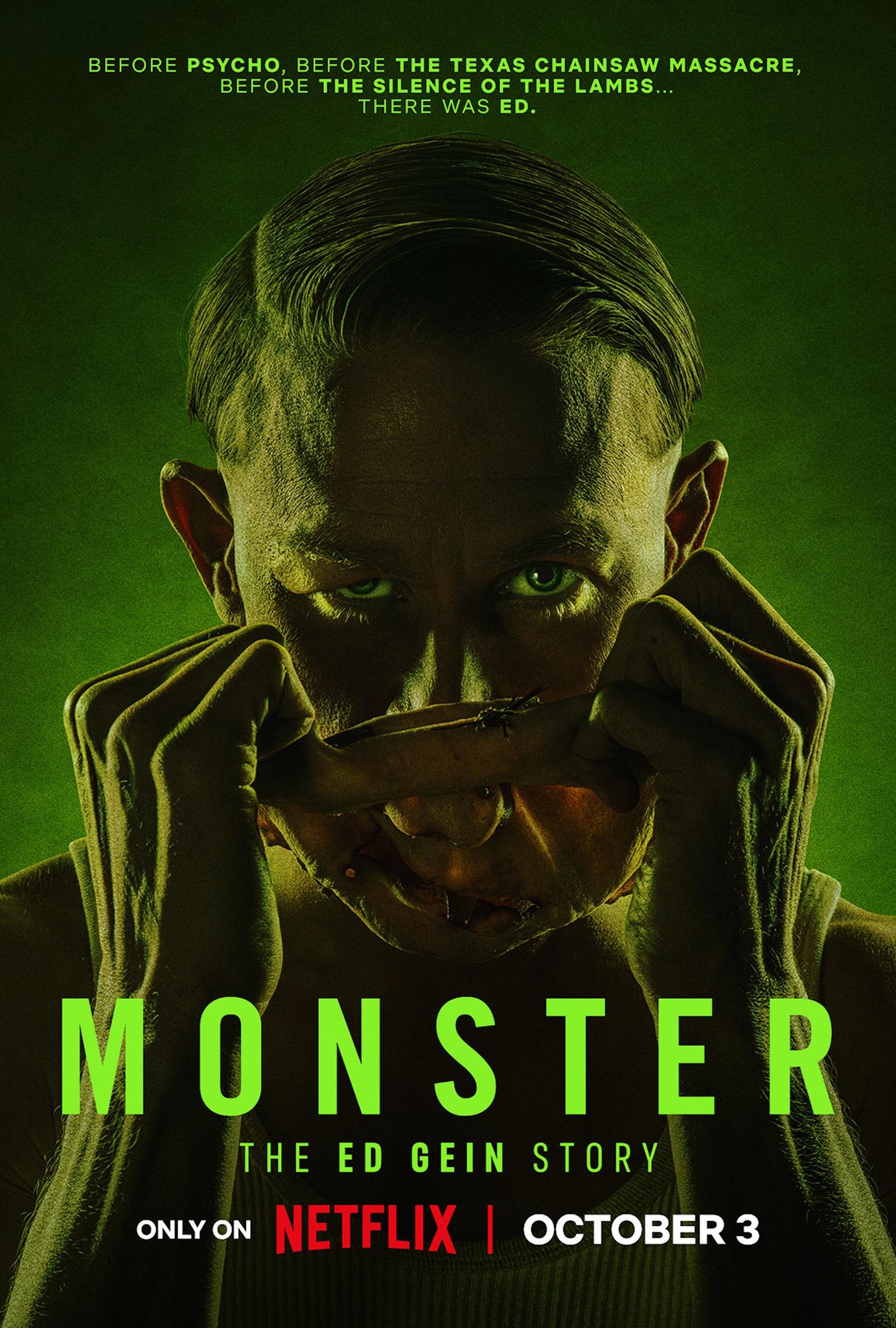 Season 3 of #MonsterNetflix -- Ed Gein: The Original Monster