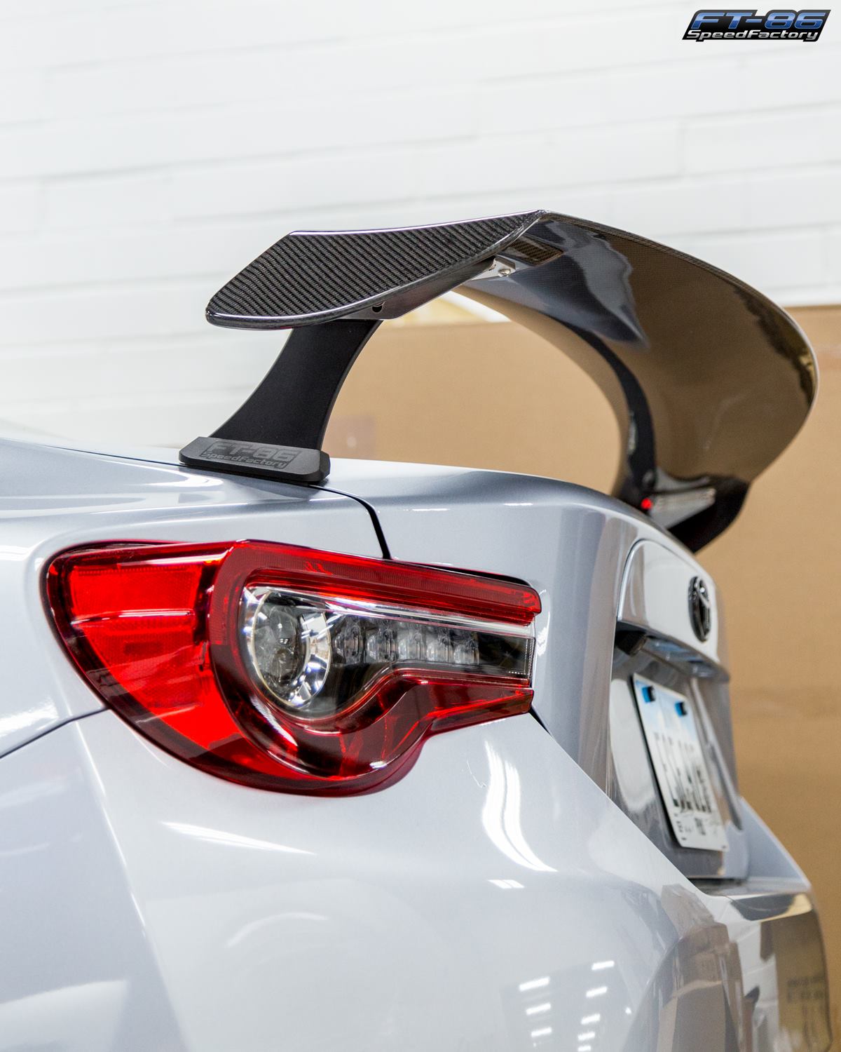 Beautiful shot of the SARD LSR Wing for GR86 combined with the TRD 