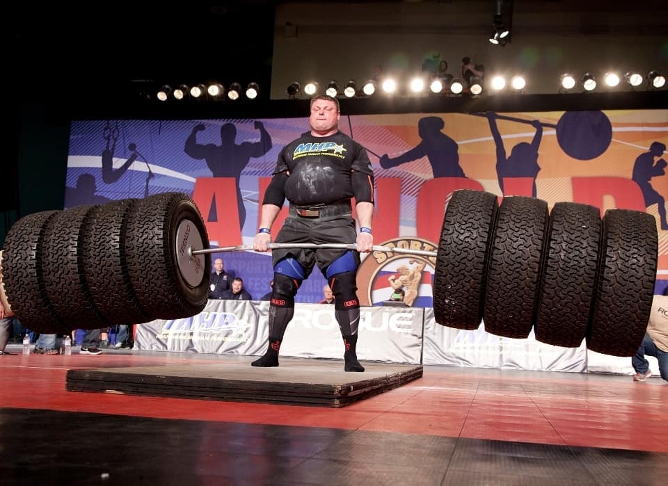 Žydrūnas - My heavyiest deadlift ever 💪💪💪 524 kg still the ASC